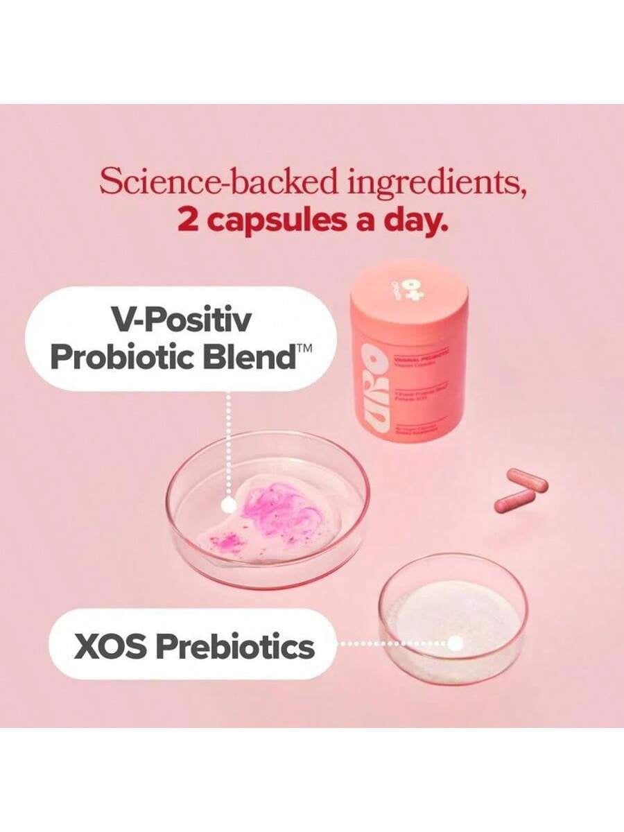 URO Probiotics for Women PH Balance Women'S Private Intimate Health Supplement, Vaginal Flora, Prebiotics, Lactobacillus Blend