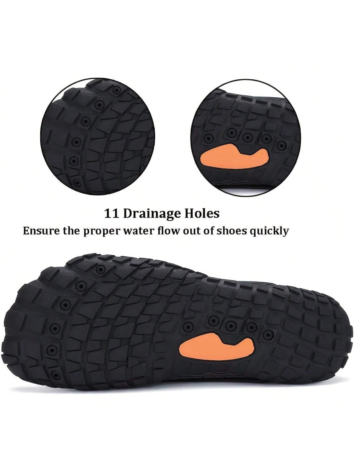 Mens Water Shoes Aqua Shoe Quick Dry Barefoot Beach Shoes for Swim Pool Yoga Outdoor Sports Surfing Driving